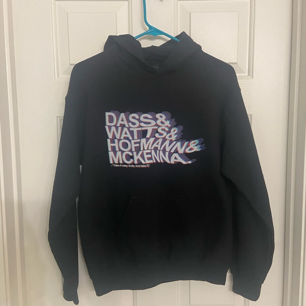 Psychedelic Black Hoodie